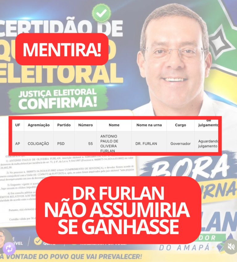 MESMO CANDIDATO NÃO ASSUMIRIA SE GANHASSE