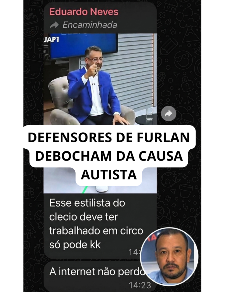 EDUARDO NEVES DEBOCHA DA CAUSA AUTISTA